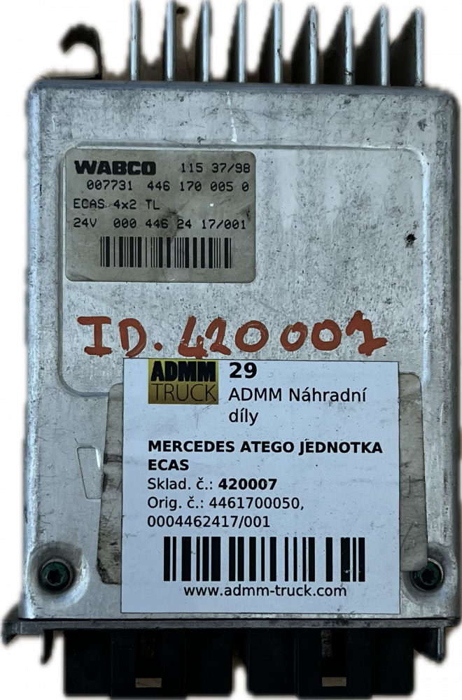 MERCEDES ATEGO JEDNOTKA ECAS 4461700050, 0004462417/001