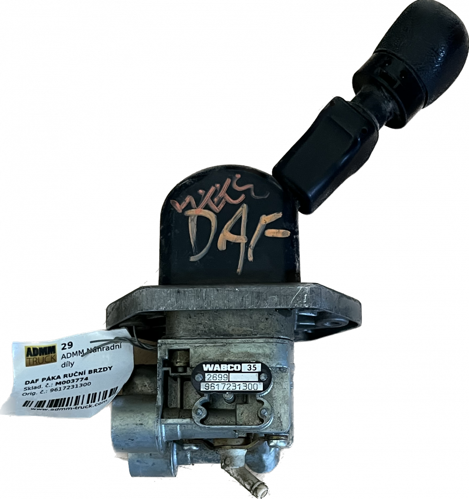 DAF PÁČKA RUČNÍ BRZDY 9617231300