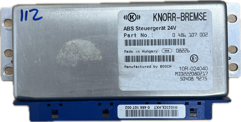 IVECO EUROCARGO JEDNOTKA ABS 0 486 107 002, 504089275
