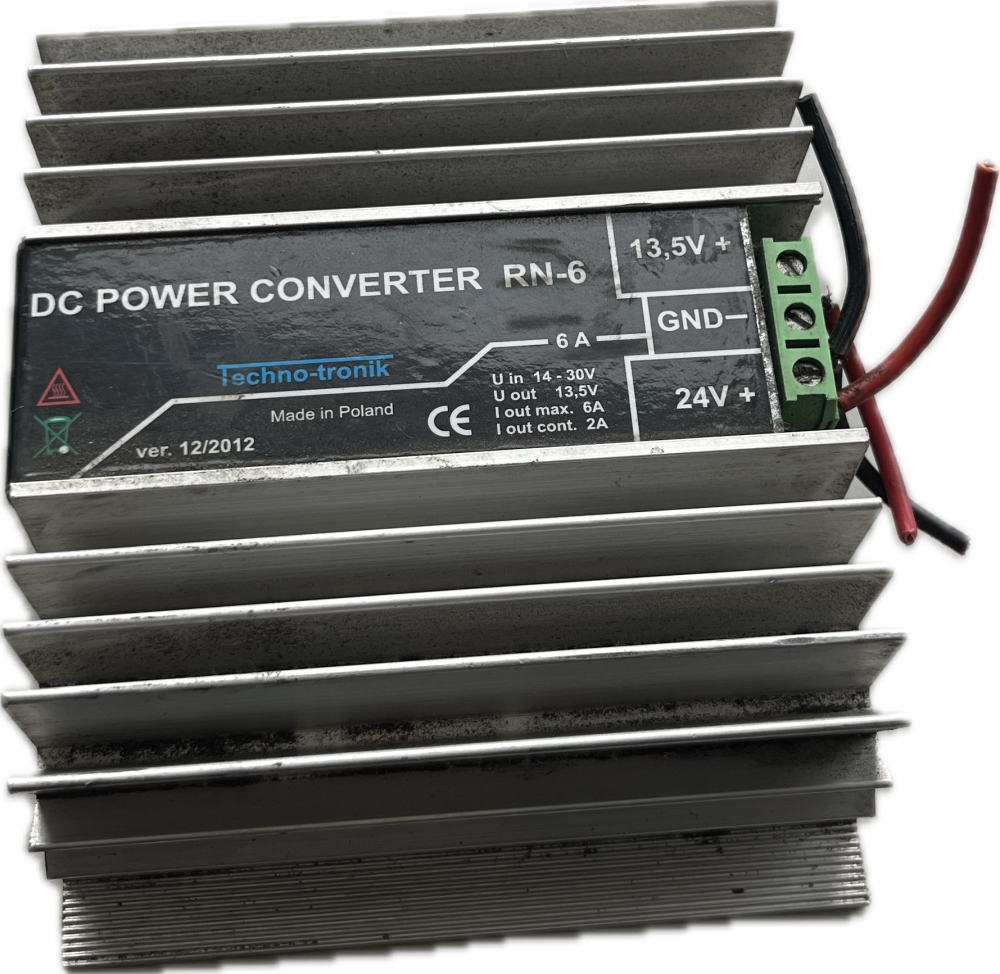 RENAULT MIDLUM DC POWER CONVERTER RN-6, REDUKTOR NAPĚTÍ, MĚNIČ NAPĚTÍ