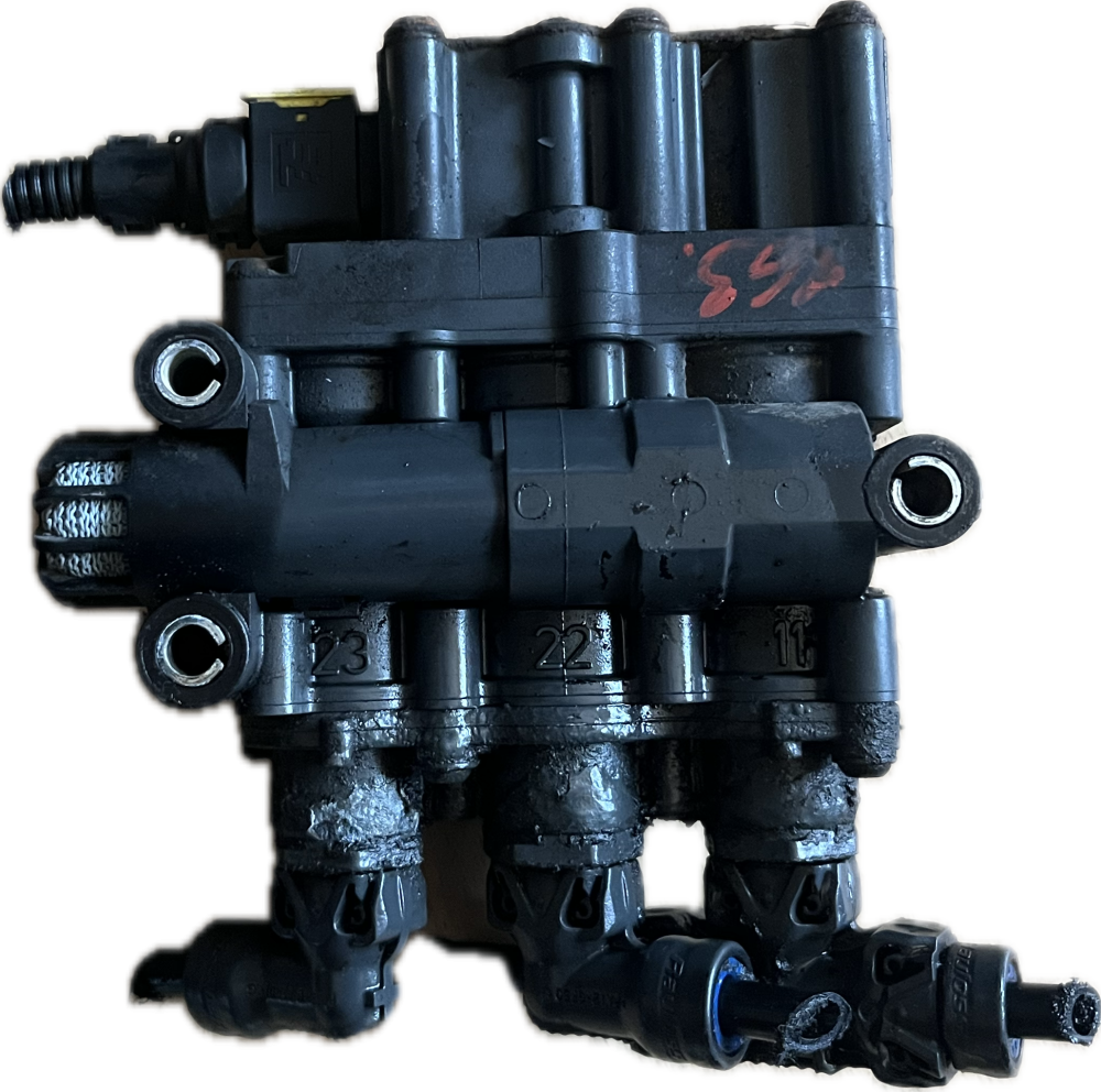 DAF LF MAGNETICKÝ VENTIL, BLOK VENTILŮ ECAS JEDNODUCHÝ, 2020257, 472 890 041 0, 001 327 1325, A001 327 1325, 4728900410