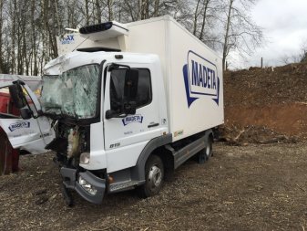 Ekologická likvidace nákladních vozidel Mercedes