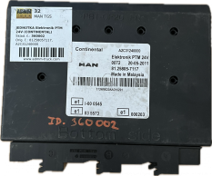 MAN TGS UNIT Elektronik PTM 24V (CONTINENTAL) 81.25805-7117, A2C31240000