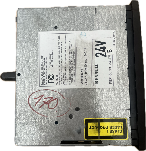 RENAULT MIDLUM RÁDIO 5010614576, 7607005089