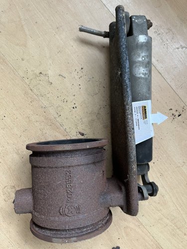 DAF CF EXHAUST THROTTLE ASEMBLY