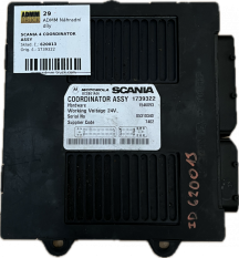 SCANIA 4 COORDINATOR ASSY