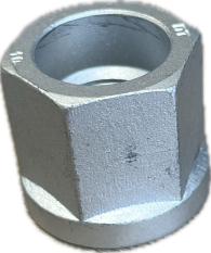 SCANIA 4 Stück MUTTER M22x2,5, FEDERKLEMME 1390243