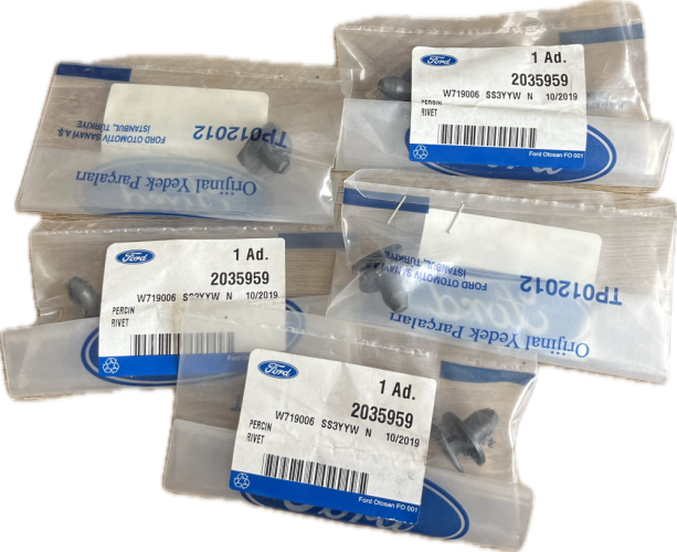FORD 5KS PŘÍCHYTKA ČALOUNĚNÍ, DRŽÁK ČEPU BOČNÍHO OBLOŽENÍ W719006SS3YYWN, 2035959, W719006 SS3YYW N