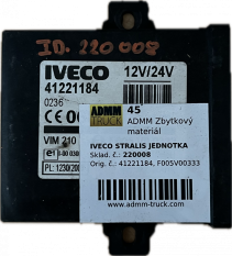 IVECO STRALIS UNIT 41221184, F005V00333