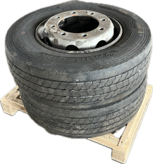 DAF LF 2 KS PNEUMATIKA S DISKEM 245/70 R17.5, VODÍCÍ KOLO