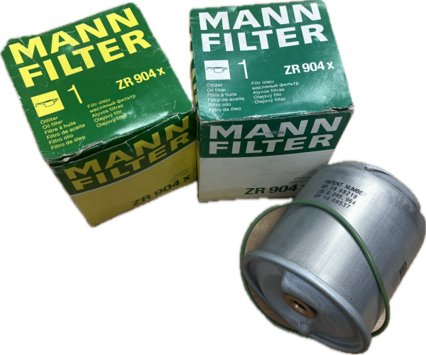 MANN FILTER IVECO, RENAULT OIL FILTER ZR 904X, ZR 904 X, 5001021174