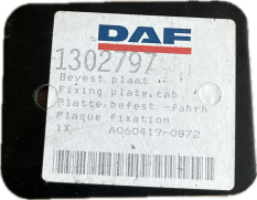 DAF XF UPEVŇOVACÍ DESKA KABINA 1302797