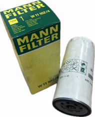 MANN FILTER OIL FILTER W 11 102/4, W 11102/4
