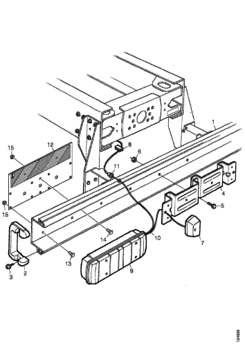 SCANIA ŽEBROVÝ KRYT, PŘEKRYTÍ PRO ŽEBRA 1376808