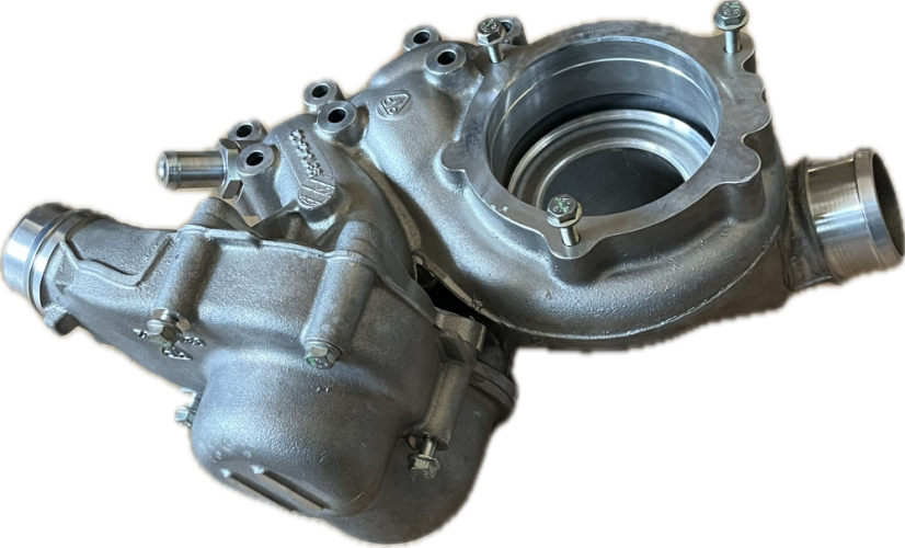 DAF XF POUZDRO TERMOSTATU, VODNÍ ČERPADLO 93104202, 931042-02