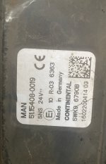 MAN TGX EXHAUST ELBOW, NOX 51.15201-5308, 51.15408-0019