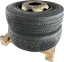 IVECO EUROCARGO 2 KS PNEUMATIKA S DISKEM 225/75 R 17.5 VODÍCÍ KOLO
