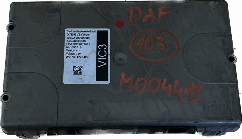 DAF CF Einheit VIC3