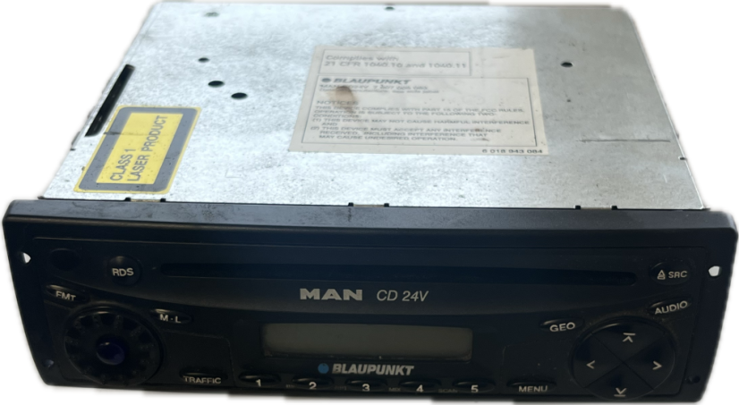 MAN TGL BLAUPUNKT RÁDIO 81.28101-6179, 81.28101.6179