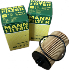 MANN FILTER OLEJOVÝ FILTR HU 931/5X, 000 180 16 09, 9041800009, 906 180 01 09, 906 184 02 25, A0001801609, A9041800009, A9061800109, A9061840225, 8.312.089.054.0