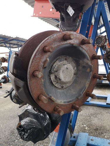FRONT AXLE DAF CF 1785567, 1942922, 1942923, 1640556, 1640557, 1812563, 1862290, 1862291, 1700001, 2019789, 1807601. 1807602