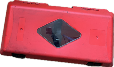 PLASTOVÁ SKŘÍŇKA NA HASÍCÍ PŘÍSTROJ, BOX NA HASÍCÍ PŘÍSTROJ, BEDNA