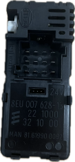 MAN TGL Uhrschalter, Motorvorwärmsystem 81.61990.0092, 81.61990-0092