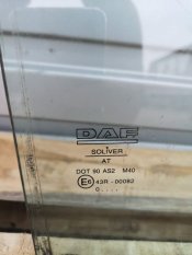 DAF CF OKNO PRAVÉ