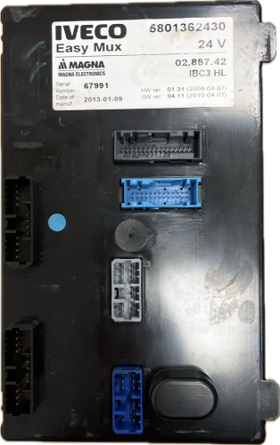 IVECO EUROCARGO ECU-BODY COMPUTER, EASY MUX UNIT 5801362430, 5801926270