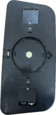 SCANIA MAIN MIRROR GLASS 24V, L+R, 435x206mm, MIRROR GLASS