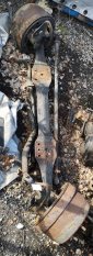 RENAULT KERAX FRONT AXLE, 2X HUB, CABLE, 2X BRAKE CALIPER 7420739596, 7421024160, 7420510063