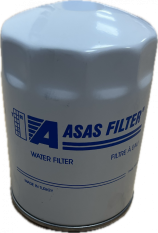 ASAS FILTER VOLVO VODNÍ FILTR, FILTR CHLADIVA WF 2096, WF2096, 1699830-4, H28WF, 1661 964, 16619645, 1699 830, 16998304, 2053 2237, 21192875