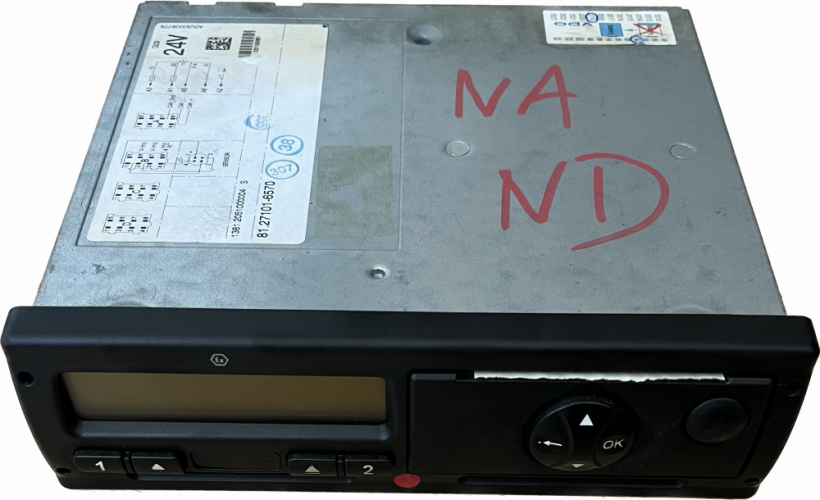 MAN TGL TACHOGRAPH INTENDED FOR SPARE PARTS