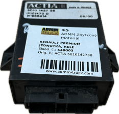 RENAULT PREMIUM JEDNOTKA, RELE ACTIA 5010142738