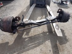 RENAULT KERAX FRONT AXLE, 2X HUB, CABLE, 2X BRAKE CALIPER 7420739596, 7421024160, 7420510063