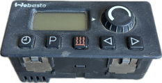 MERCEDES ACTROS CONTROL PANEL FOR AUTONOMOUS HEATING, CLOCK SWITCH A0008272470, A 000 827 24 70, 8EU 007 628-07