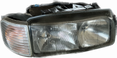 RENAULT MIDLUM FRONT LIGHT RIGHT WITH INDICATOR