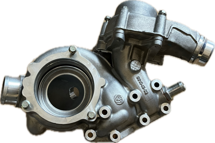 DAF XF POUZDRO TERMOSTATU, VODNÍ ČERPADLO 93104202, 931042-02