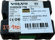 VOLVO FH UNIT, RELE 20392425P06