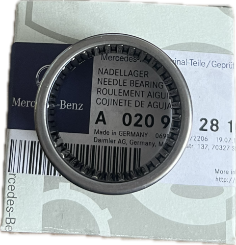 MERCEDES JEHLOVÉ LOŽISKO A 020 981 28 10, 020 981 28 10, A020 981 28 10, A 0209812810
