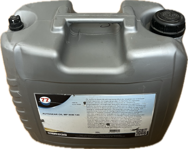 PŘEVODOVÝ OLEJ, AUTOGEAR OIL MP 85W-140, 20L, 700305, A07055