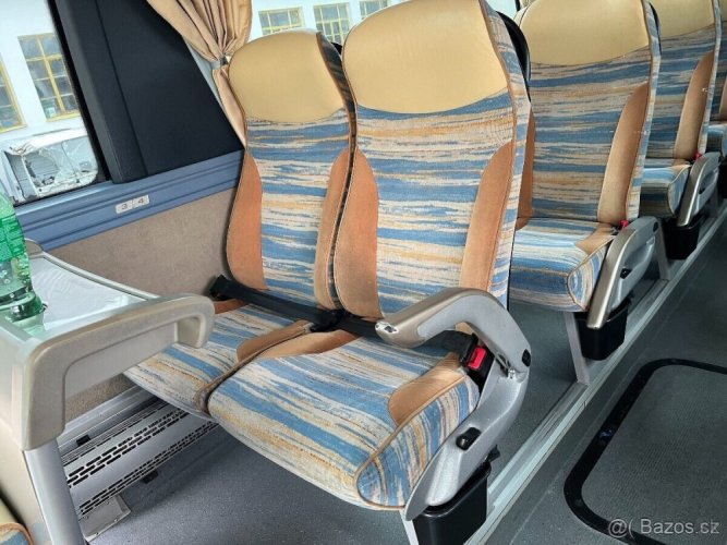 NEOPLAN CITYLINER DVOJSEDÁK S DRŽÁKY, DVOUSEDÁK, PÁSY A PŘÍSLUŠENSTVÝM, POLOHOVACÍ DVOJSEDAČKY