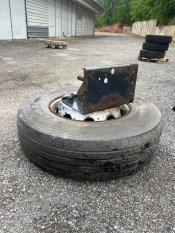 DAF CF ERSATZRAD, ERSATZRADWINDE 295/80 R22.5, 1403676, 1403677, 1403678