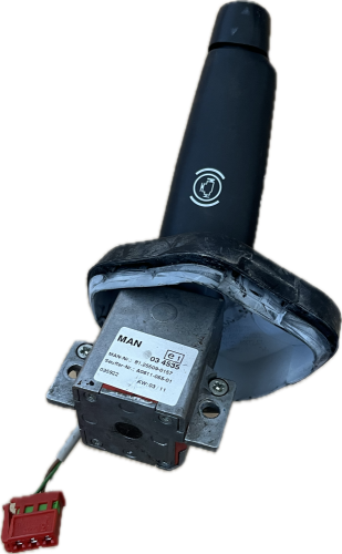 MAN TGM PÁČKA, SPÍNAČ NA SLOUPKU ŘÍZENÍ MOTOROVÁ BRZDA PŘEVODOVKA 81.25509-0157