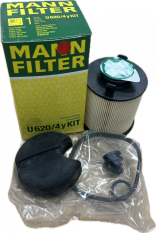 MANN FILTER MAN UREA FILTER, ADBLUE FILTER U 620/4Y KIT, U 620/4 Y KIT, 81154036089, 81154036015, 81.15403.6015, 81.15403.6089