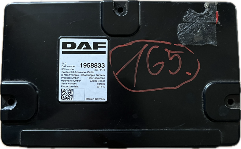 DAF LF ELEKTRONISCHER LICHTSCHALTER ELC-EINHEIT 2141287, 1958833, 22373472, 1365.100400100, A2C82419501