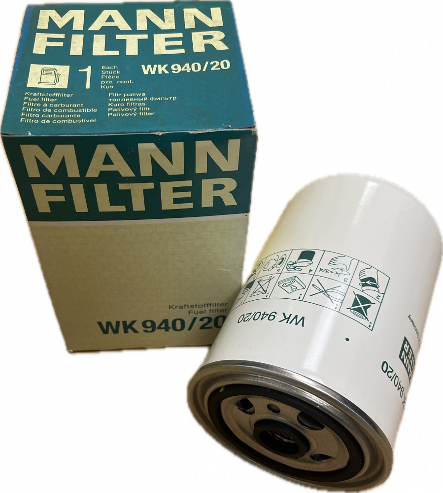 MANN FILTER IRISBUS, IVECO, RENAULT PALIVOVÝ FILTR WK 940/20, 42538923, 5001019687