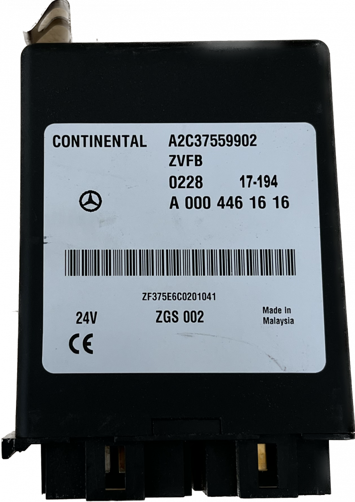 MERCEDES ATEGO JEDNOTKA ZVFB A2C37559902, A 0004461616