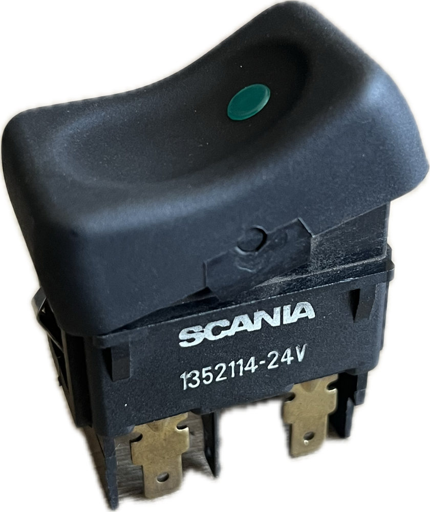 SCANIA PŘEPÍNAČ TOPENÍ/VENTILACE , SPÍNAČ DMYCHADLO 1352114