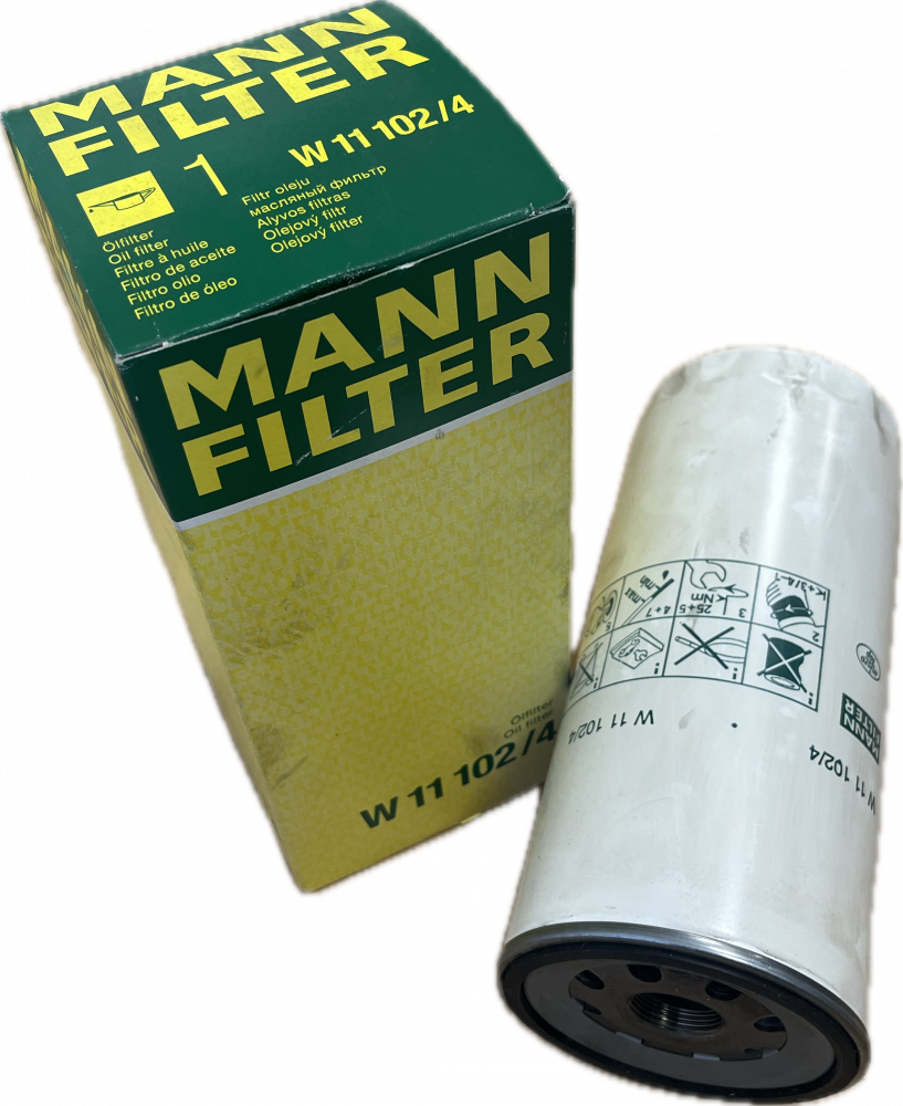 MANN FILTER OLEJOVÝ FILTR W 11 102/4, W 11102/4